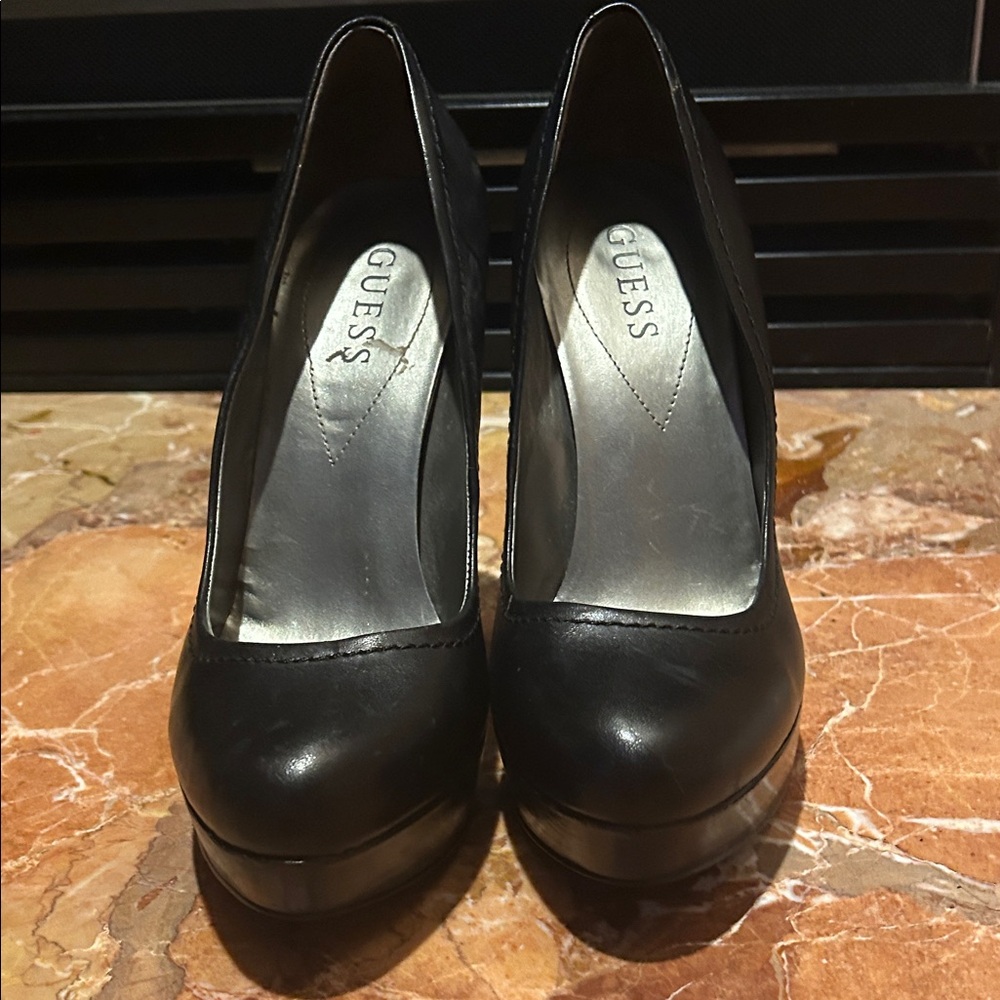 Guess Elegant Black Heels for Women